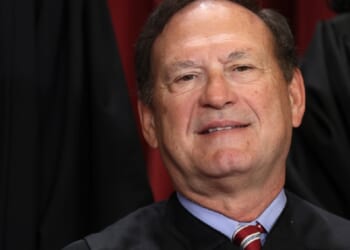 Supreme Court Justice Samuel Alito, pictured in a 2022 file photo.
