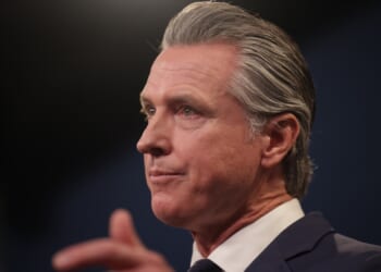 California Governor Gavin Newsom delivers his final state budget plan.