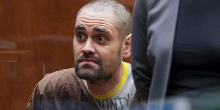 Nick Reiner appears during his arraignment in Los Angeles County Superior Court in Los Angeles, California, on Feb. 23.