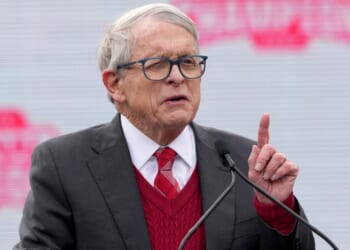 Ohio Gov. Mike DeWine, seen in a file photo from 2025, wants the death penalty abolished in his state before he leaves office in January.