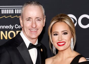 GOP Rep. Brian Fitzpatrick of Pennsylvania and Jacqui Heinrich attend the 48th Kennedy Center Honors Dec. 7 at The Kennedy Center in Washington, D.C.