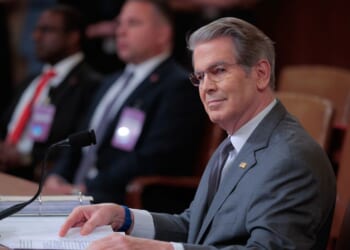 Treasury Secretary Scott Bessent testifies before the House Ways and Means Committee in the Longworth House Office Building on Capitol Hill on June 4, 2026, in Washington, D.C.