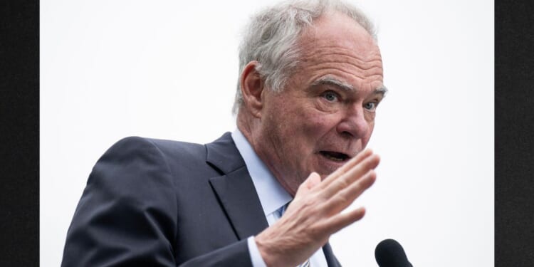 Senator Tim Kaine, a Virginia Democrat, gave a surprisingly sane answer to a Fox News reporter asking about outrage over Texas teen Karmelo Anthony's conviction and sentencing.