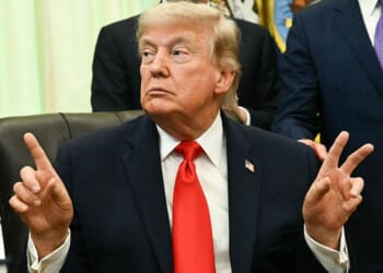 “I’m against FISA if it doesn’t come with The Save America Act (Full version!) firmly attached to it," President Donald Trump wrote on social media.