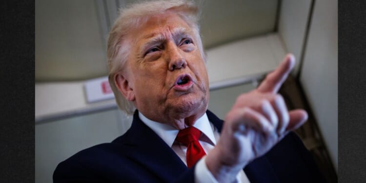 President Donald Trump said the United States "must, of necessity, respond" to Iran's shooting down a U.S. Apache helicopter near the Strait of Hormuz.
