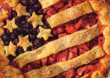 This Stars and Stripes Pie is designed to wow on the Fourth of July
