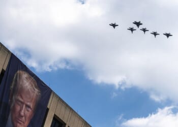 Flyovers steal the show at nation’s 250th celebration in Washington