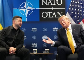 Trump praises a unified NATO after scolding allies to be team players, spend more on defense