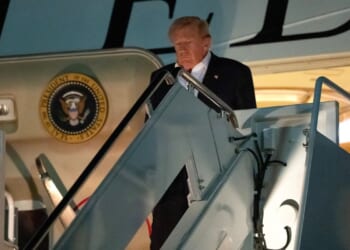 White House says Air Force One switch was ‘misdirection’ because of potential threats