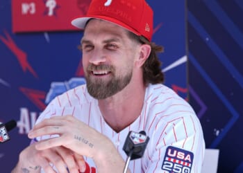 Bryce Harper says FanDuel used his Cameo video as VIP reward without consent in a gambler’s case