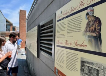 Federal government installs reworked panels about slavery at George Washington’s Philadelphia home