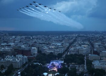 Navy’s Blue Angels draw safety review after low-altitude flyover in Florida