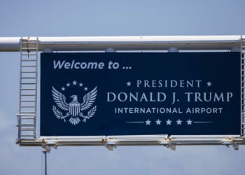 United Airlines customers upset at Trump airport name can’t change ticket for free