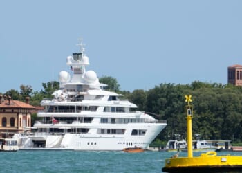 Trump’s envoy faces protests in Venice on latest stop of super yacht diplomacy tour
