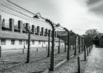 Auschwitz Birkenau, the extermination camp in Oswieczim, Poland, in May 22, 2023.
