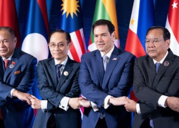 Iran’s demands over the Strait of Hormuz would set a dangerous precedent, Rubio warns Asian leaders