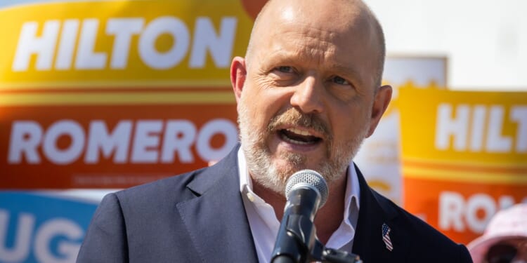 Republican Hilton tells Californians they can hate Trump but still vote for him in governor’s race