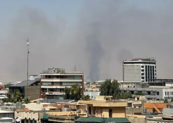 Drones target northern Iraqi city where American forces are based as U.S.-Iran fighting escalates