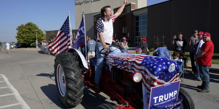 Rural voters turn on Trump again as poll swings 14 points