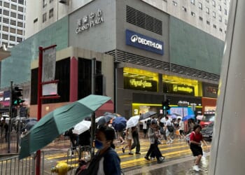 Southern China is on high alert for Typhoon Noul, with over 340,000 evacuated and flights canceled