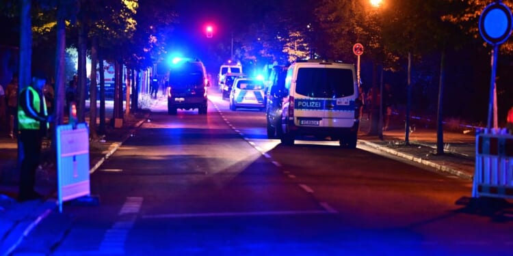 Several people are injured at Berlin’s LGBTQ march after a car drives into the crowd