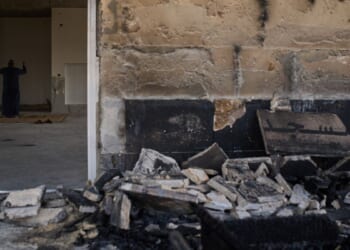 Mosques in West Bank are set on fire during a weekend of settler violence