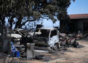 Displaced from wildfires in Spain share their stories of uncertainty and narrow escapes