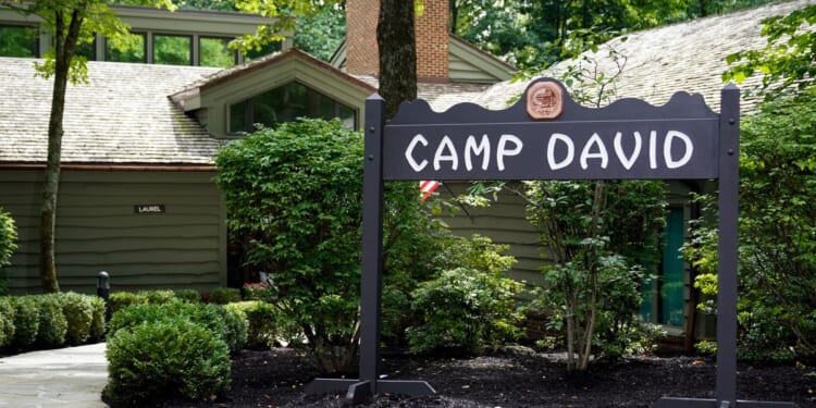 Trump is taking his Cabinet meeting on the road to Camp David