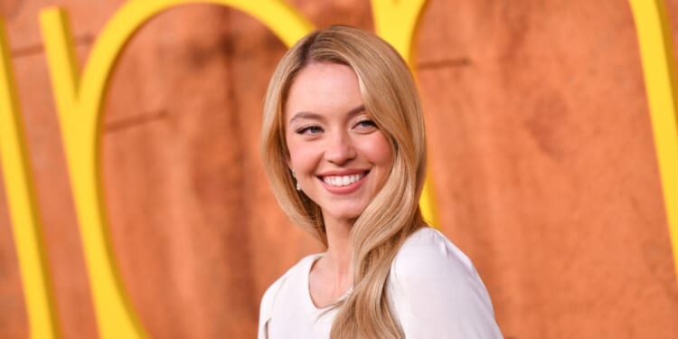 Sydney Sweeney attends HBO's "Euphoria" season 3 premiere at the TCL Chinese theatre in Hollywood, California, on April 7, 2026.