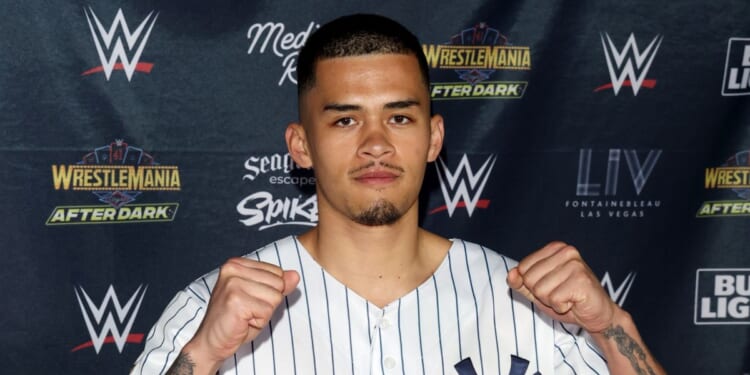 Sneako attends WrestleMania After Dark Las Vegas Hall of Fame event featuring Metro Boomin at LIV Nightclub at Fontainebleau Las Vegas on April 19, 2025, in Las Vegas, Nevada.