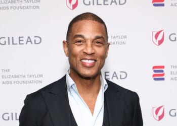 Don Lemon attends The Elizabeth Taylor AIDS Foundation New York Dinner at The Rainbow Room on April 21, 2026, in New York City.