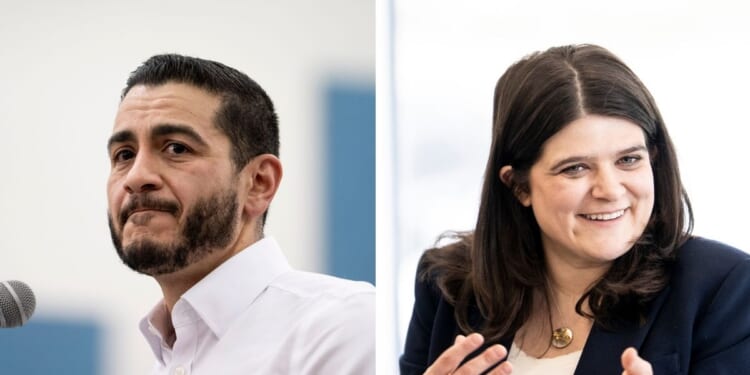 Abdul El-Sayed, candidate for the Senate in Michigan, speaks before Sen. Bernie Sanders takes the stage at Mumford High School on May 3, 2026, in Detroit, Michigan. (Sarah Rice / Getty Images) Rep. Haley Stevens holds a town hall meeting on May 1, 2026, in Plymouth, Michigan.