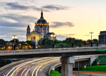 The Cathedral of Saint Paul is a Roman Catholic cathedral in the city of St. Paul, Minnesota.
