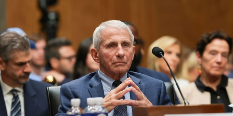 Former NIH Director Anthony Fauci listens during a hearing with the Senate Homeland Security and Governmental Affairs Committee on July 29, 2026, in Washington, D.C.