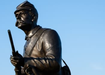 Soldier statute in Gettysburg.
