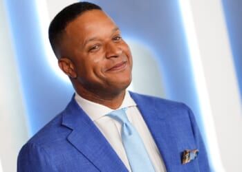 Craig Melvin standing