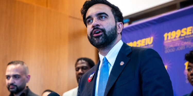 New York City Mayor Zohran Mamdani, pictured speaking in a June 25 file photo.