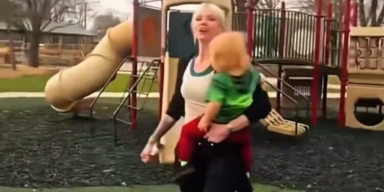 Shiloh Hendrix said the child had stolen items out of her child's diaper bag.