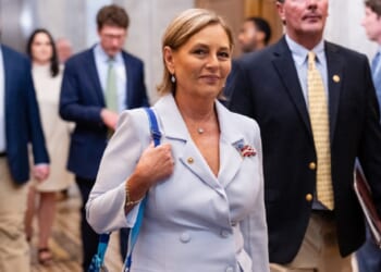 U.S. Sen. Darline Graham Nordone, the sister of the late Sen. Lindsey Graham, is pictured after being sworn in Wednesday to fill out the term of her brother.