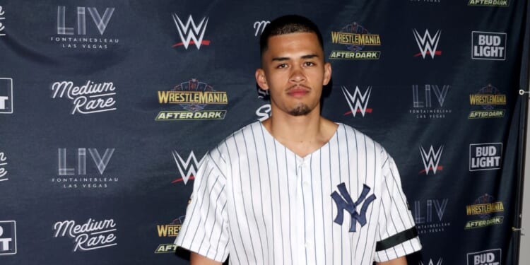 Sneako attends WrestleMania After Dark Las Vegas Hall Of Fame event featuring Metro Boomin at LIV Nightclub at Fontainebleau Las Vegas on April 19, 2025, in Las Vegas, Nevada.