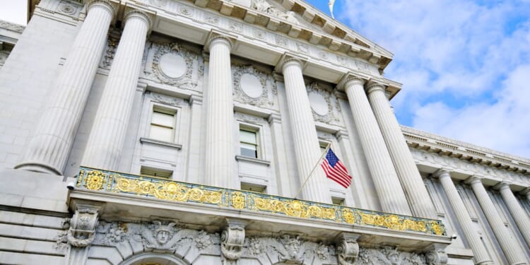 San Francisco City Hall in San Francisco, California.