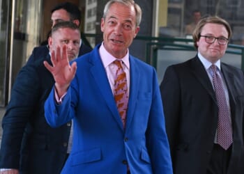 Police arrest man who threatened to shoot Reform UK party leader Nigel Farage