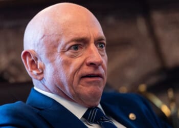 Sen. Mark Kelly, an Arizona Democrat, was bragging on social media about Mexico's World Cup exploits.