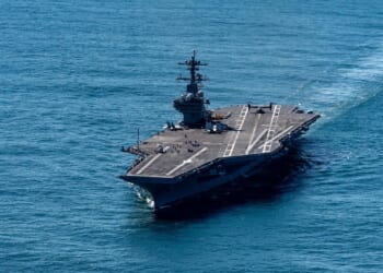 Squadron commander lost when helicopter went down in Arabian Sea, Navy officials say