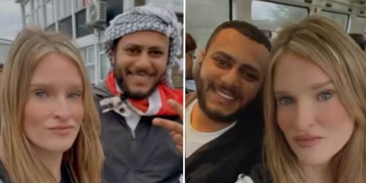 Jamey Carney poses with boyfriend Ahmad Alsaqer in social media photos shared by a social media user on July 8, 2026.