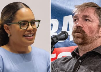 MS NOW's Antonia Hylton, left, couldn't bring herself to believe serious allegations raised by a woman who worked for Republicans, but when an avowed Democrat leveled charges against U.S. Senate candidate Graham Platner of Maine, she sang a different tune.