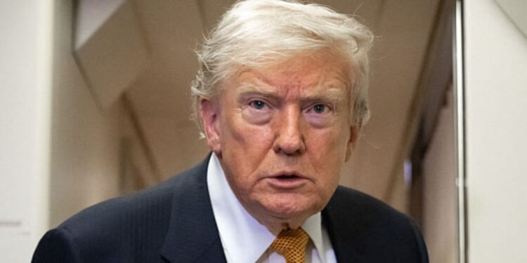 "I’ve left instructions - if anything happens - to just literally bomb them at levels that they’ve never seen before,” President Donald Trump said of Iranians calling for his death.