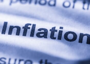 The word “inflation” is boldened on a page.