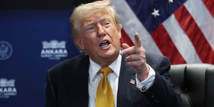 President Donald Trump said American negotiators would determine the next step now that the ceasefire with Iran has ended.