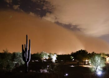 Unusually intense haboob dust storms strike Phoenix twice this week